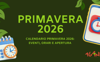 Primavera 2026 Parco Aganè: eventi, orari e apertura