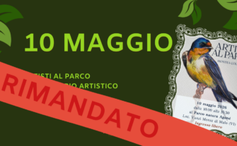 [EVENTO RIMANDATO] Artisti al Parco Aganè, il 10 maggio arte e natura dal vivo