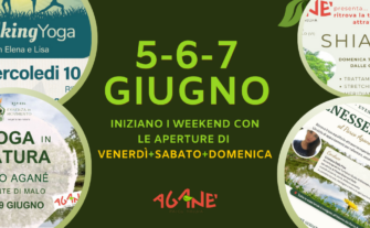 Benessere, natura e movimento: gli appuntamenti del 5, 6 e 7 giugno al Parco Aganè